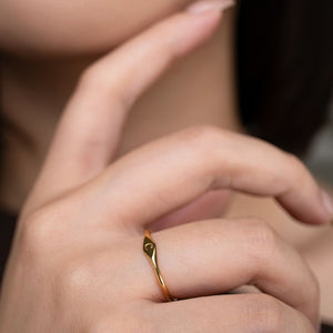 Initial Signet Ring