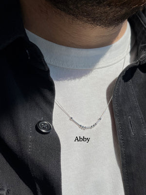 Morsecode Necklace