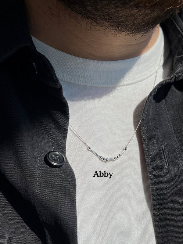 Morsecode Necklace