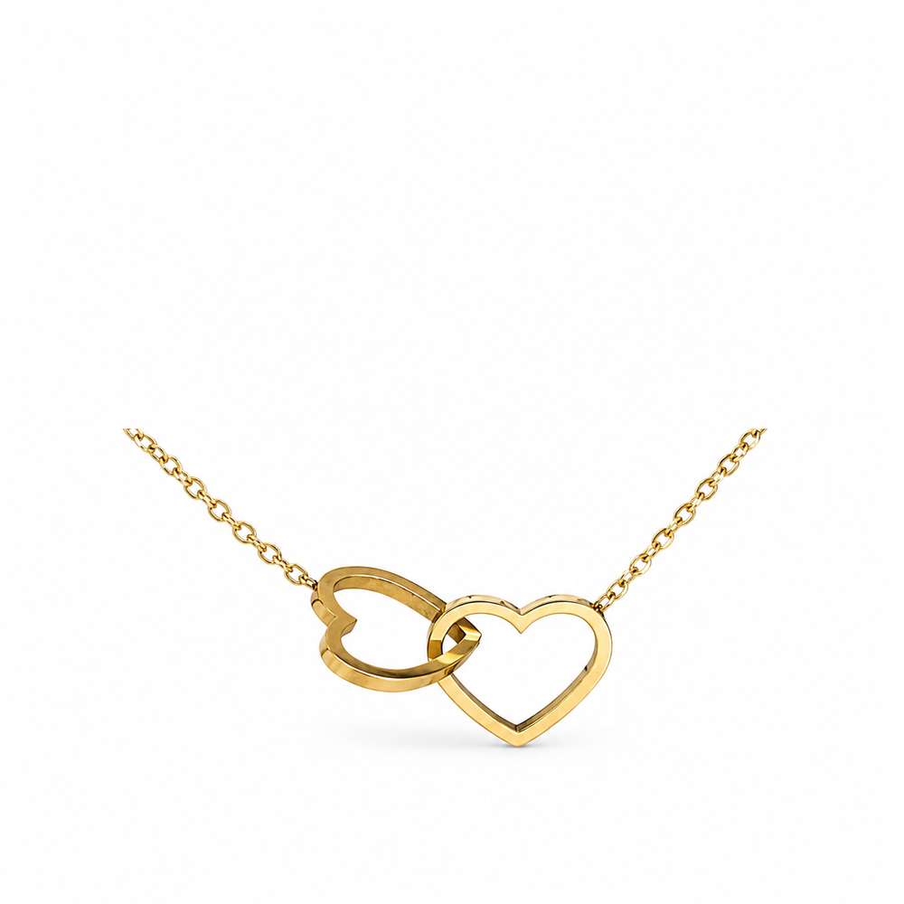 Double Heart Necklace