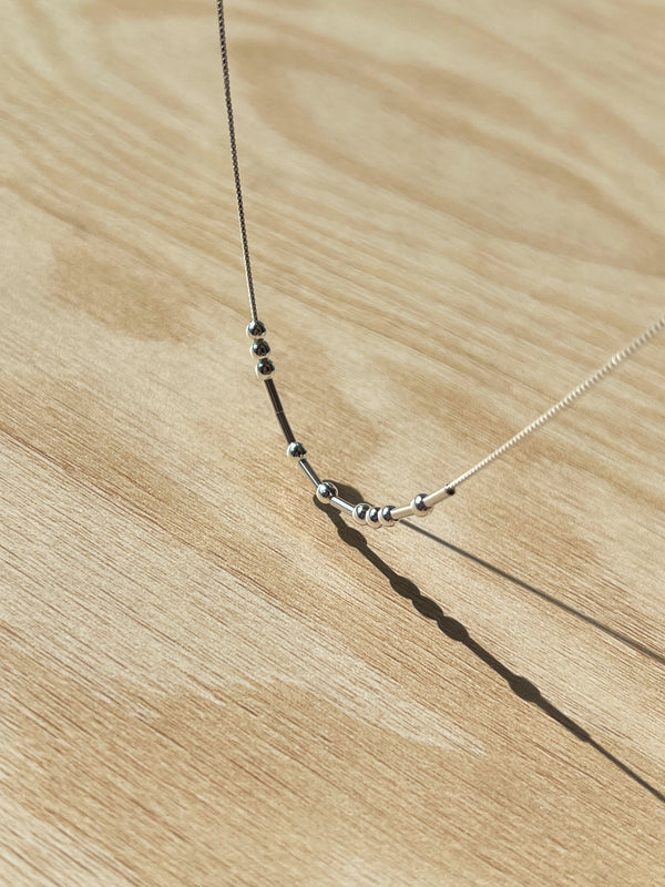 Morsecode Necklace