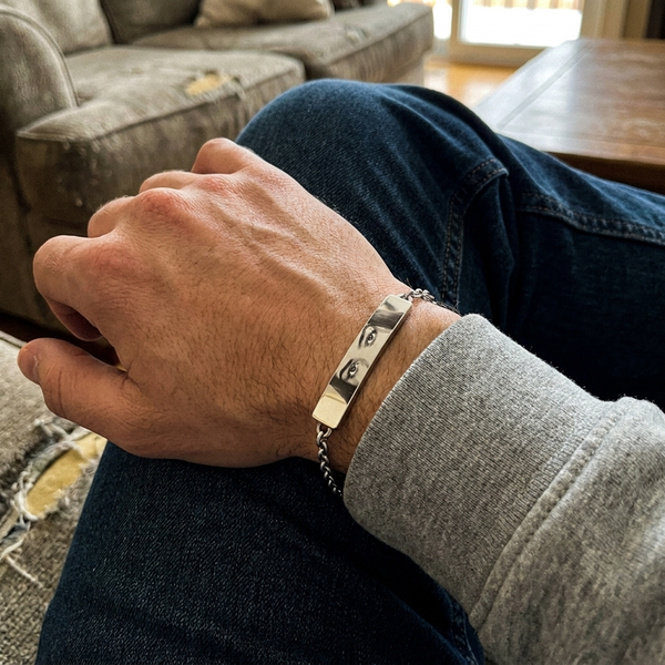 Personalized Eye Photo Bracelet