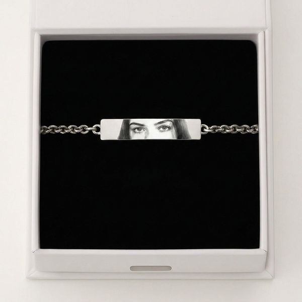 Personalized Eye Photo Bracelet