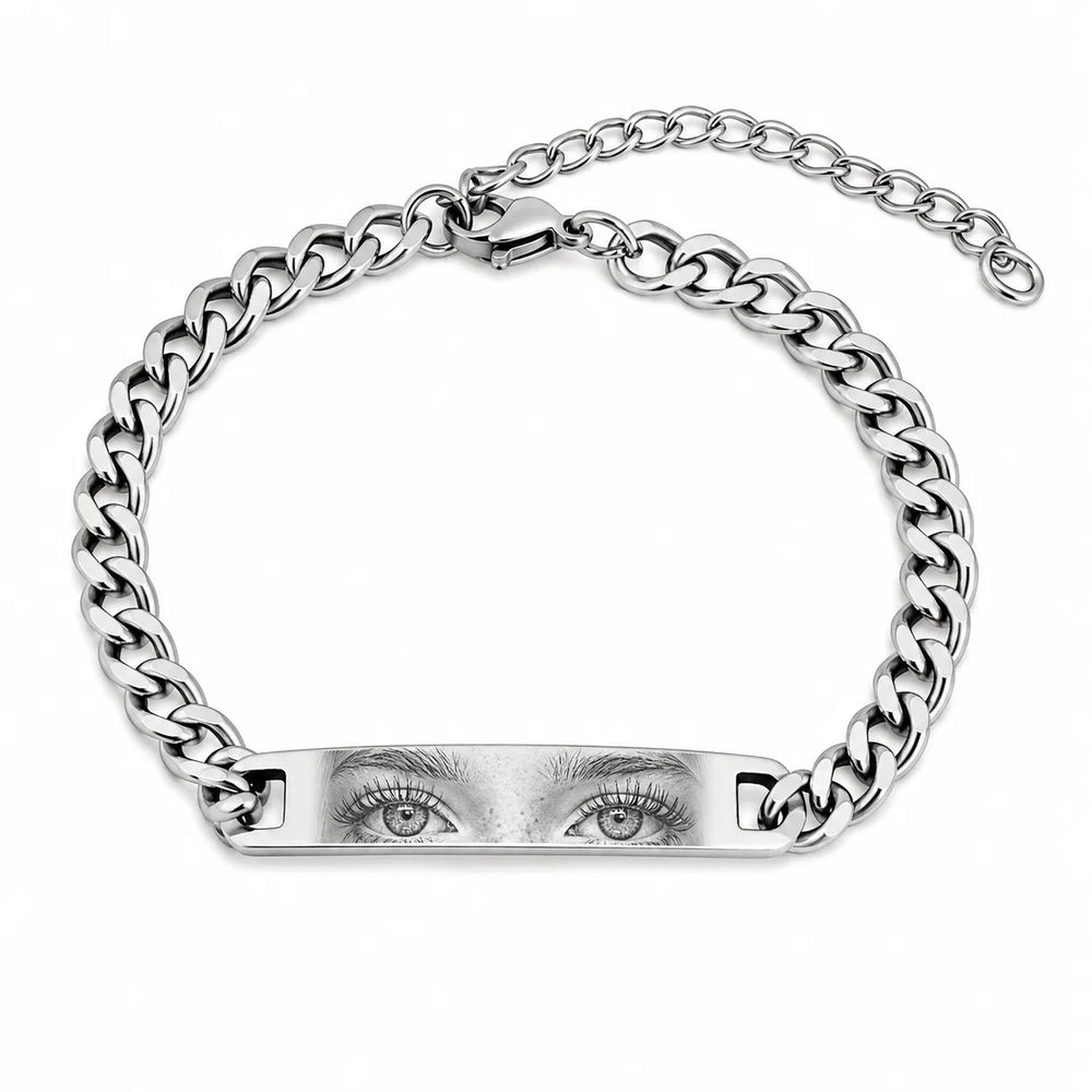 Personalized Eye Photo Bracelet
