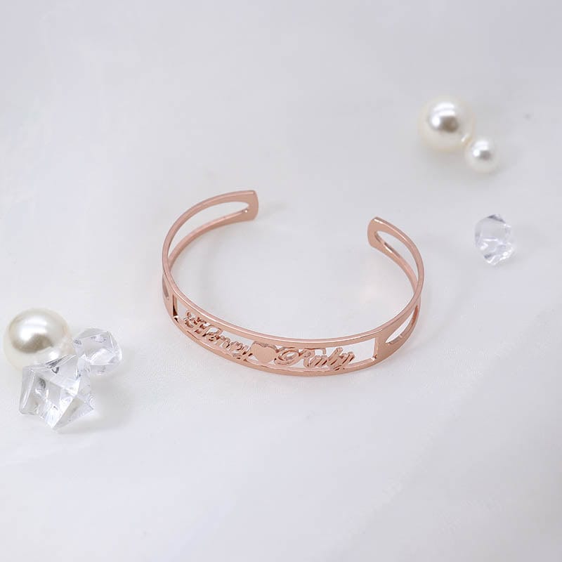 Antique Accessories Custom Heart Bracelet