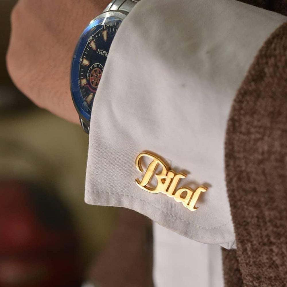 PERSONALIZED WEDDING CUFFLINKS