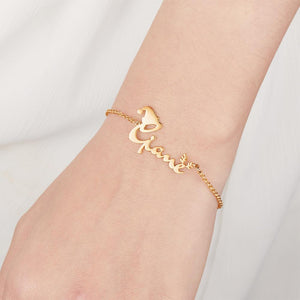 AntiqueAccesories Name Bracelet Unique Gift