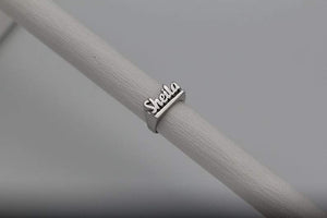 Baebie Custom Name Ring