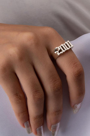 Baebie Gothic Date Ring
