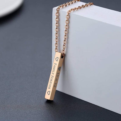 Baebie Silver Personalized Name Necklace